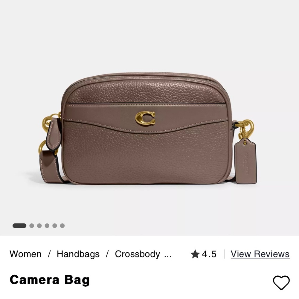 Coach Camera Crossbody Bag - Picture 2 of 8